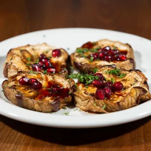 Eggplant with pomegranate