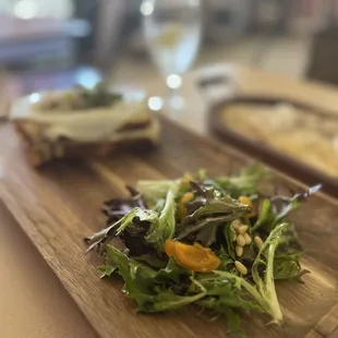 Loved the salad and especially Chef Antoine's special dressing. Such fresh tomatoes and the pine nuts were a great touch!