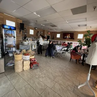 Inside seating area (one of two)