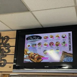 Menus....