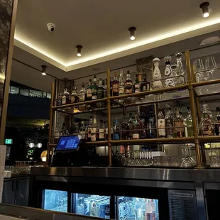 Outside bar area