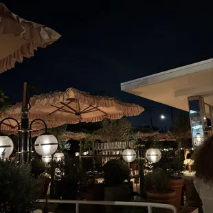 outside, steak