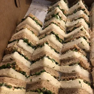 Brie &amp; Walnut sandwiches