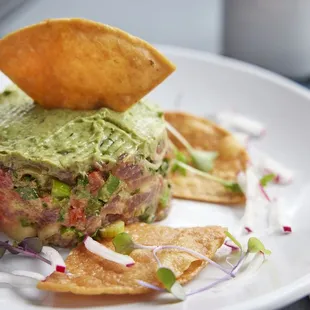 My favorite, the tuna tartar!