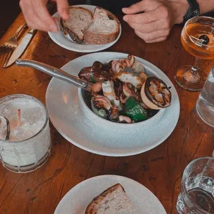 Grilled Baby Octopus