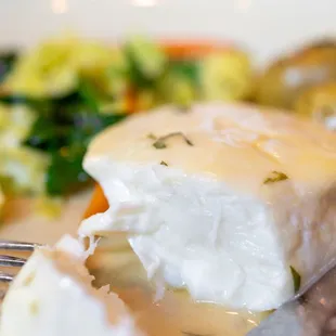 Perfectly Cooked Halibut