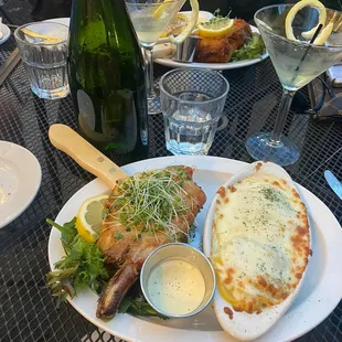 The Pork Chop with potatoes! So good.