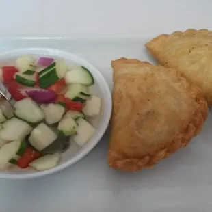 Chicken curry puff