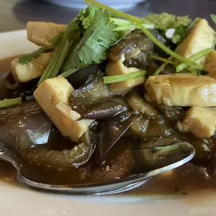 Eggplant tofu