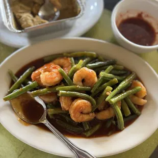 shrimp with Green Beans