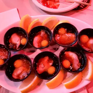 Oyster shooters