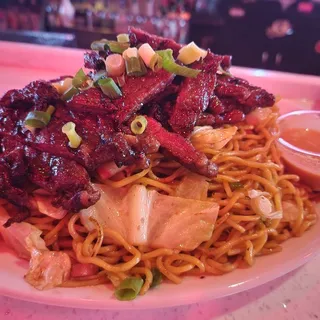 Kalbi and Fried Noodles