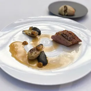 Course #3: Aladora Farms Duck, Fairytale Eggplant, Lonely Mountain Gooseberries // 6 courses - $225 pp