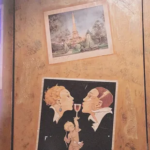 a man and a woman drinking a glass of wine