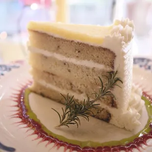 Our famous Lemon Rosemary cake