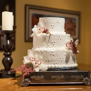 3 Tier Wedding Cake. Available by Special Order