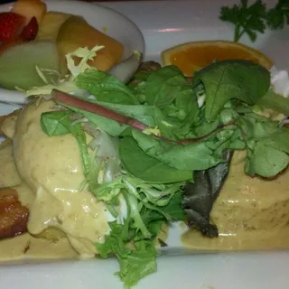 Polenta Eggs Benedict