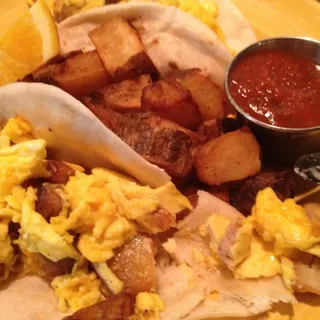Dad's Breakfast Tacos