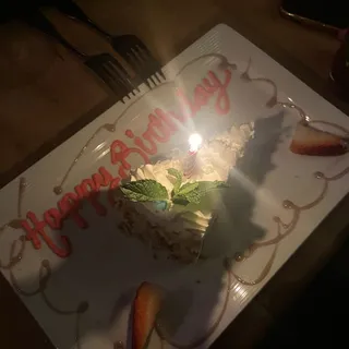 Coconut Tres Leches Slice