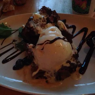 Double Chocolate Gooey Butter Cake Slice