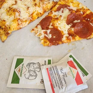 My crappy picture doesn't do the pizza Justice. It was very good.