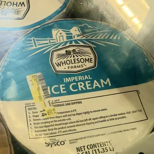 Chocolate ice cream, it was so good