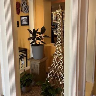 Art work as you enter.