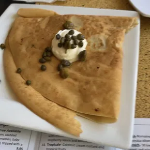 Smoked Salmon Crepe