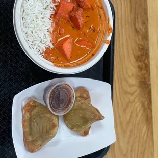 1. Samosa  13. Chicken Tikka Masala