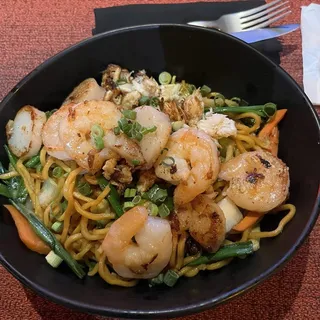 Seafood Udon Noodle Soup