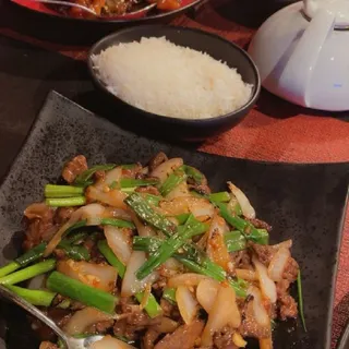 Mongolian Beef Plate*