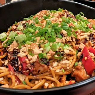 Kung Pao Chicken Noodles