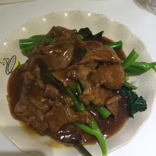 Beef with Chinese Broccoli