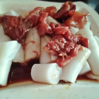 Steamed Rice Noodle Roll with Special Sauce