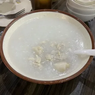 Abalone and Shredded Chicken Congee