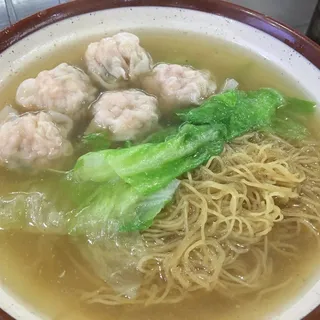 Shrimp Wonton Noodle Soup