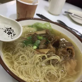 Beef Briskets Noodle Soup