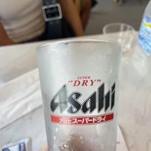 Asahi beer