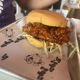 KFC sandwich- excellent
