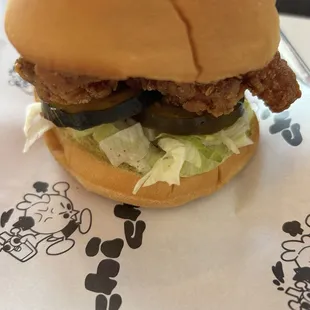 Southern Fried Chicken Sandwich