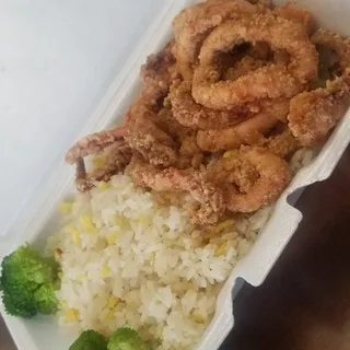 L6. Fried Calamari Lunch Special