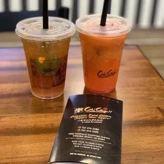 Grapefruit Green Tea