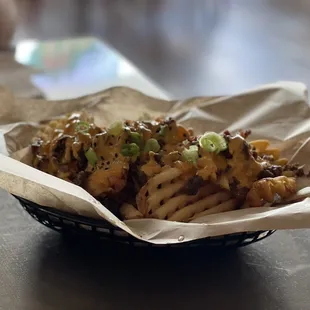 Bulgogi waffle fries