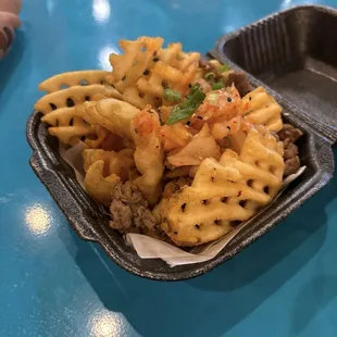 Hot mess fries