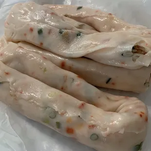 Steamed Rice Rolls