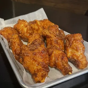 Soy garlic wings