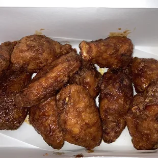 Soy Garlic Wings!