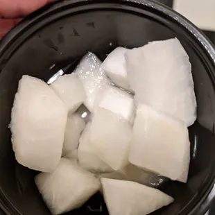 Pickled something or other-tasty