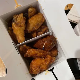 Half and half chicken