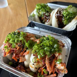 bulgogi and pork belly buns